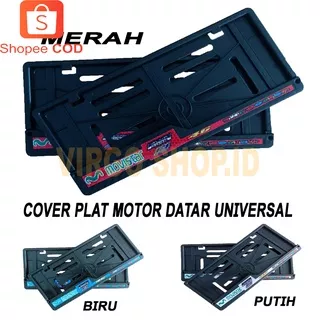 Cover Plat / Dudukan Plat Motor Datar Model Movistar Universal / Dudukan Plat / Dudukan Plat Motor / Dudukan Plat Nomor Motor / Cover Plat / Cover Plat Motor / Cover Plat Nomor Motor