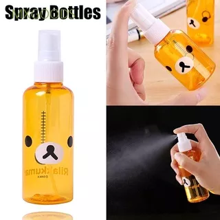 MXGOODS Plastic Spray Bottles Portable Perfume Bottles Refillable Bottles Empty Fine Mist Water Sprayer Durable Watering Can Moisture Atomizer Cosmetic Container