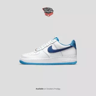 Nike Air Force 1 `07 First Use White University Blue Original Resmi Nike Indonesia