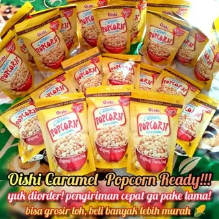 Popcorn Karamel dan Coklat Oishi 100g Caramel Popcorn and Chocolate Popcorn