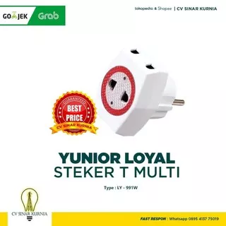 Steker T Merk Loyal 911W Multi Warna random