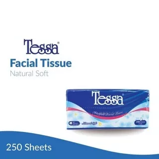 Tessa 250 sheets tissue tessa 250 sheet Tessa tissue wajah 2ply (250sheet)