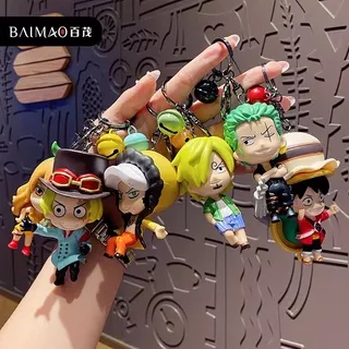 PAJANGAN ONE PIECE / GANTUNGAN KUNCI ONE PIECE / GANTUNGAN KUNCI LUFFY / FIGURE ONE PIECE / PAJANGAN LUFFU / FIGURE ZORO / CREW ONE PIECE / PAJANGAN CREW MUGIWARA