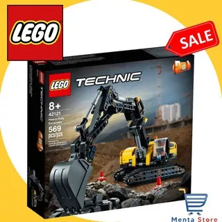 LEGO Technic 42121 Heavy-Duty Excavator Construction Toys Alat Berat