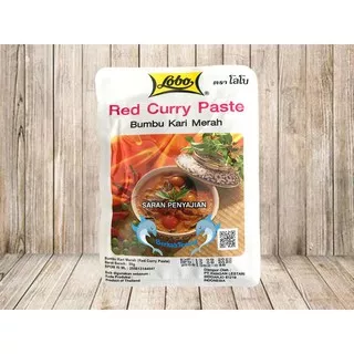 LOBO Red Curry Paste 50gr / Bumbu Kari Merah / Bumbu Import