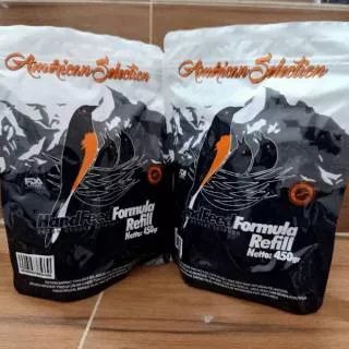 AMERICAN SELECTION HANDFEED 450GR AMS VOER PAKAN LOLOHAN BURUNG MURAI KACER TLEDEKAN DECU