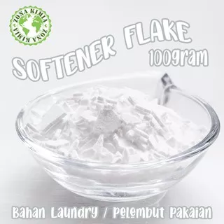 Softener Flake 100gram Soft Flakes Bahan Bibit Biang Pelembut Pakaian