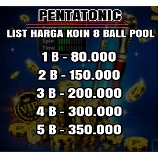 Koin 8 Ball Pool Borongan (part_6)