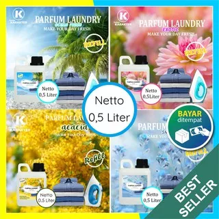 Parfum Laundry Sakura - Exotic - Snappy - Ocean Fresh Wangi & Tahan Lama | Kemasan 0.5 L | Bisa Cod