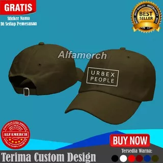 Topi Baseball URBEX PEOPLE Distro Keren Murah Cowok Laki Laki Pria Wanita