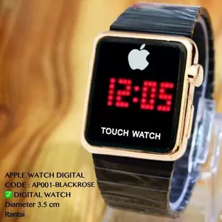 ORI GROSIR Jam tangan apple digital touch watch led rantai pria wanita 009