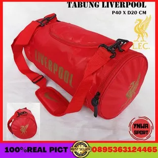 TAS TRAVEL BAG DUFFEL BAG LIVERPOOL/TAS OLAHRAGA LIVERPOOL FITNESS YOGA GYM FUTSAL BASKET/TAS SEPATU