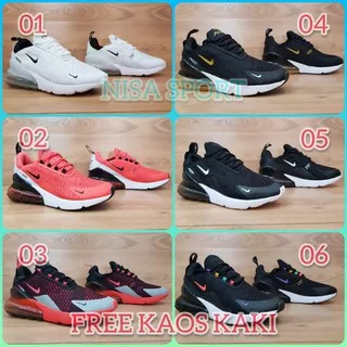 NIKE AIRMAX 270 FLYKNIT PREMIUM MEN SHOES  SEPATU NIKE AIR MAX SUPREME