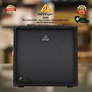 Keyboard Amplifier Behringer Ultratone K450FX 45-Watt 3-Channel Original