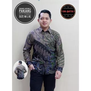 Parang Lintang 2 Kemeja Batik Solo Lengan Panjang SM Atasan Modern Premium Lapis Furing Hanung Bima MACAN NGAUNG SALUR KAFTAN KOKO UNGU MERAK ABU WIJOYOKUSUMO NEW NATASHA TRUNTUM SEJAGAD NAGA DWI REKTA BATIK SOLO AMANAH BATIKSOLOAMANAH PARANG SATRIO