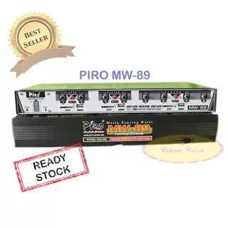 Ampli Walet piro mw 89 - mesin panggil pancing walet 3 player 8 channel, 3 suara walet