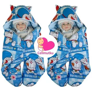 BARU!! SELIMUT BAYI/SELIMUT TOPI/SELIMUT CARTER/KASUR BAYI DORAEMON