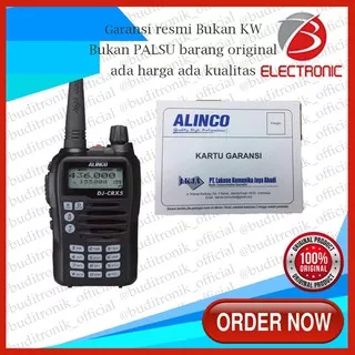 Ht Alinco Dj-Crx5 / HT Dual Band Vhf Uhf / Original Resmi