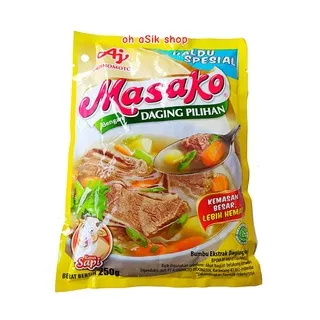 Masako penyedap rasa daging sapi (250 gr)