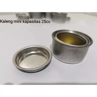Kaleng Kecil / Kaleng Mini Kapasitas 25cc 25ml / Kaleng Cat Minyak / pot kaleng /pot kream