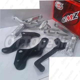 Footstep Foot Step Depan - Underbone Combiz - CMZ Kharisma - Supra X 125 Tromol Silver