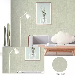 kanvas hijau mint 45 cm x 10 mtr - Wallpaper sticker dinding