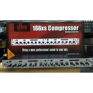 COMPRESSOR LIMITER DBX 166XS