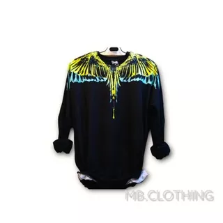 Sweater Marcelo Burlon FullPrint 3D Distro Premium Original Import Bangkok Thailand