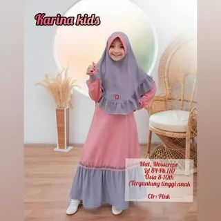 GAMIS ANAK PEREMPUAN USIA 7TH 8TH 9TH 10TH GAMIS KARINA KIDS SYARI GAMIS ANAK TERBARU GAMIS ANAK USIA REMAJA GAMIS ANAK CEWE GAMIS ANAK USIA TANGGUNG GAMIS ANAK MODERN GAMIS ANAK SATU SET SAMA HIJAB PAKAIAN MUSLIM ANAK PEREMPUAN BAJU MUSLIM ANAK PEREMPUAN