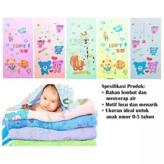 HANDUK BAYI HANDUK MANDI BABY DREAM UKURAN 50X100 CM HANDUK LEMBUT