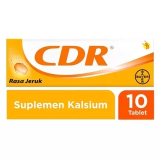 CDR 10 Tablet Vitamin Daya Tahan Tubuh Asli Murah