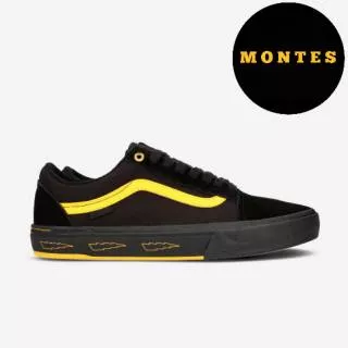 PROMO MURAH! SEPATU PRIA VANS OLDSKOOL PRO LARRY EDGAR BLACK YELLOW 100% ORIGINAL BNIB