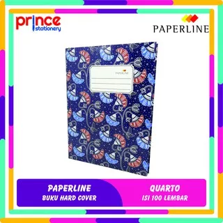 PAPERLINE BUKU HARD COVER QUARTO ISI 100 LEMBAR