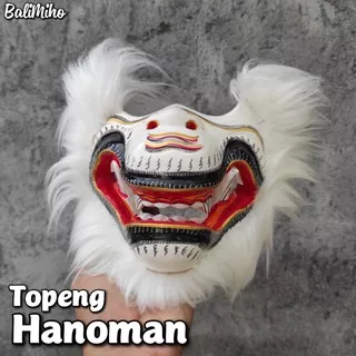 TOPENG HANOMAN KAYU/TAPEL ANOMAN/TOPENG HANUMAN KAYU/TOPENG KAYU/TOPENG MONYET/TOPENG MONYET KAYU