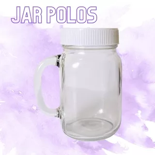 Drinking Jar Polos 500 mL | Gelas Minum Kaca | Gelas Toples | Juice Glass