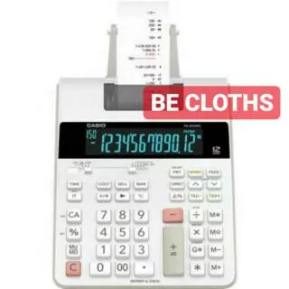 Casio FR-2650RC Printing Kalkulator - Calculator Struk FR 2650 RC Kertas Casio FR 2650RC / FR2650 RC