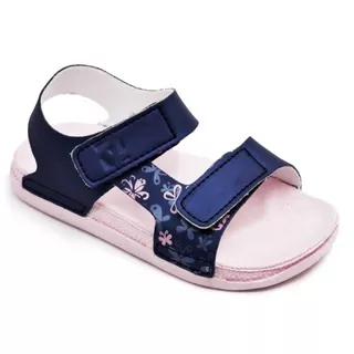 New sandal Toezone Canggu navy pink sendal size 23 26 27