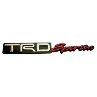 Emblem TRD Sportivo Mobil Universal Toyota Racing All New Yaris, Avanza, Calya, RUSH 2018, Agya