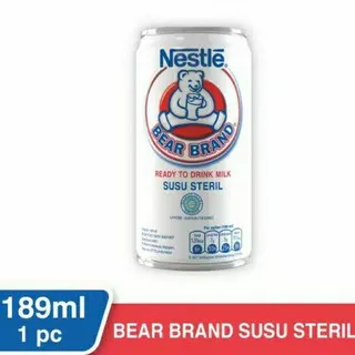 SUSU BERUANG BEAR BRAND KALENG 189 ML SUSU STERIL SUSU KALENG MINUMAN KESEHATAN MURAH