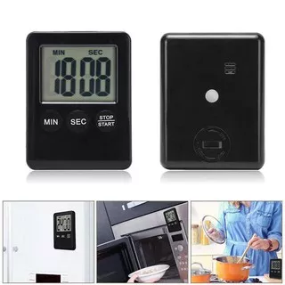 Alarm Digital Dapur Masak Magnet LCD Alarm Digital Timer Kitchen