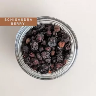 Organic&Joy • Schisandra fruit tea/ Teh buah Schizandra/ Omija berry tea / Schisandra Chinesis/magnolia vines (Obat batuk,Obat insomnia,Antioxidant, teh buah schisandra berry )