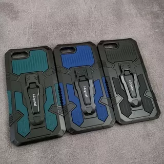 Realme C2 - Oppo A1k Mecha Army Military Belt Clip Stand Armor Case
