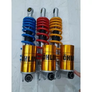 shock breaker ohlins tabung bawah 310 mm shock  ohlins motor mio beat vario 110 scoopy fino mio j mio m3 dll