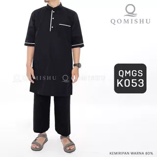 Promo Ramadhan Gamis Pakistan Setelan Qomishu Jumbo - setelan gamis celana