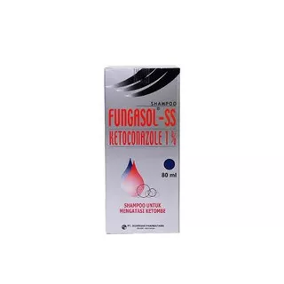 Fungasol Ss 1% Shampoo 80 Ml / Shamphoo / Ketombe / Shampoo Anti Ketombe