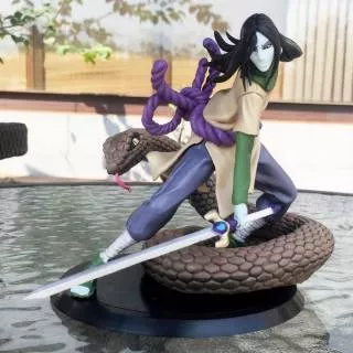 Action Figure Naruto Shippuden orochimaru 15cm pajangan mainan hiasan topper kue
