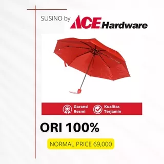 [ ACE HARDWARE ORI]  SALE / CUCI GUDANG ORIGINAL 100%  Ace Hardware Susino Payung Lipat / Payung Lipat Ace Hardware / Ace Hardware Payung / Payung Ace Hardware / Umbrella Ace Hardware Polos FOLD/ TERMURAH JAMINAN/ HUJAN/PANAS