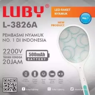 RAKET NYAMUK LUBY 3826 A TERMURAH TERLARIS LUBY 3836A RAKET NYAMUK LUBY RAKET NYAMUK TERBAIK RAKET NYAMUK TERMURAH RAKET NYAMUK TERLARIS RAKET NYAMUK PLUS SENTER