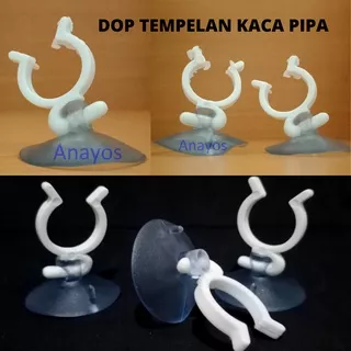 Dop Kop Tempelan Kaca Pipa / Selang Spiral Filter Aquarium Aquascape