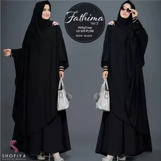 FATIMAH SYARI VOL.2 Baju Wanita Pakaian Muslimah Dress Muslim  Baju Gamis Terbaru Gamis Modern 2021